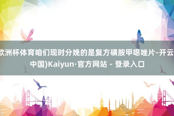 欧洲杯体育咱们现时分娩的是复方磺胺甲噁唑片-开云(中国)Kaiyun·官方网站 - 登录入口